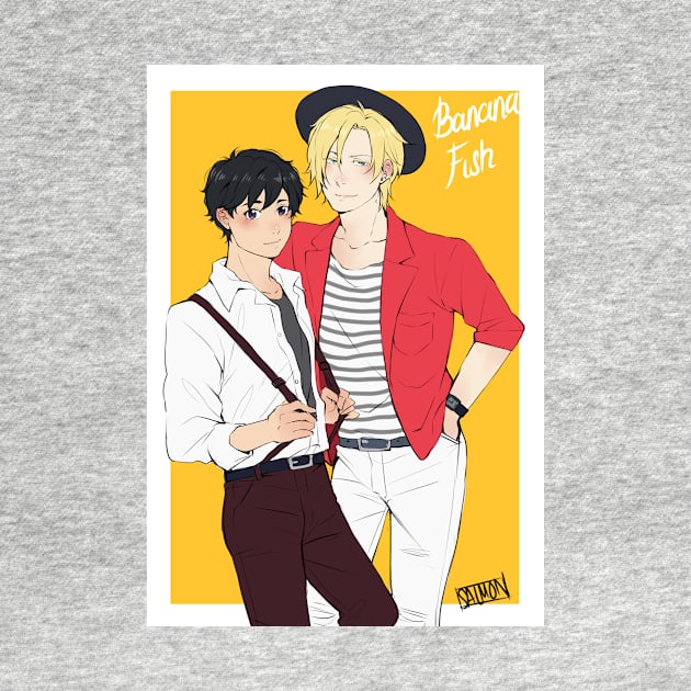 Ash and Eiji Models by MykaAndSalmon